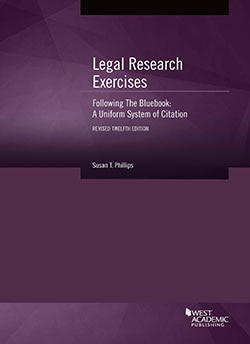 Legal research exercises uniform system